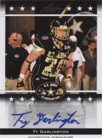 2012 Leaf U.S. Army All-American Bowl Ty Darlington #BA-TD1
