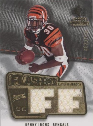 2008 SP Rookie Threads Kenny Irons #FF-KI