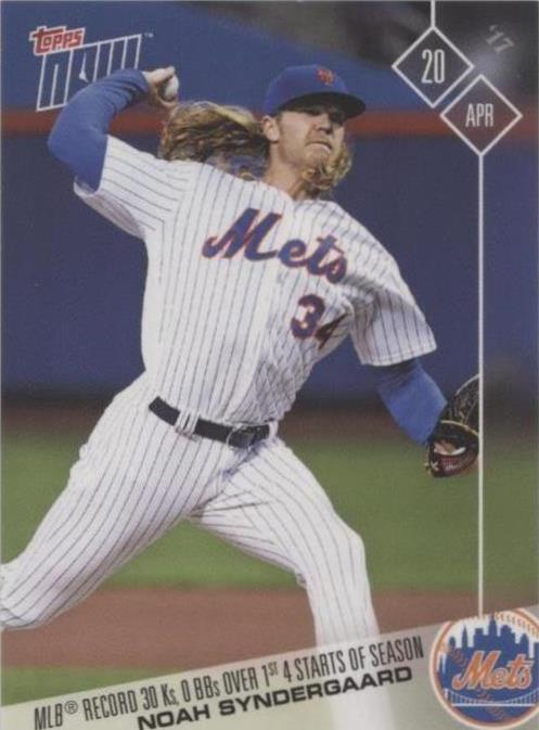 2017 Topps Now - Noah Syndergaard #68