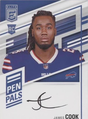 2022 Panini Donruss Elite James Cook #PP-JC