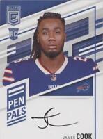 2022 Panini Donruss Elite James Cook #PP-JC