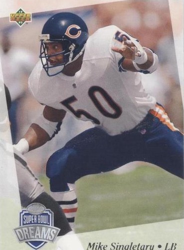 1993 Upper Deck NFL Experience Mike Singletary #27