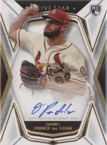 2019 Topps Five Star - Daniel Poncedeleon #FSA-DP