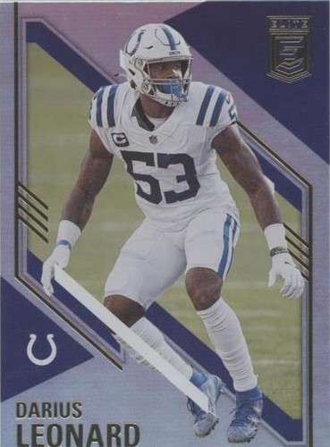 2021 Panini Donruss Elite Shaquille Leonard #55