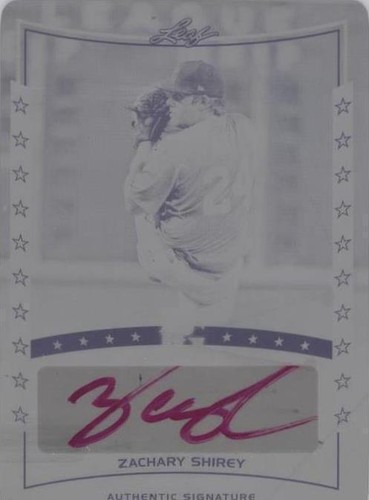 2014 Leaf Perfect Game Showcase - Zachary Shirey #A-ZS1