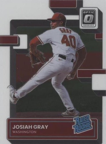 2022 Panini Donruss Optic - Josiah Gray #42