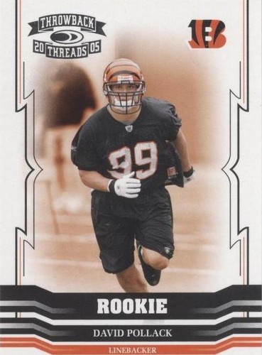 2005 Donruss Throwback Threads David Pollack #157