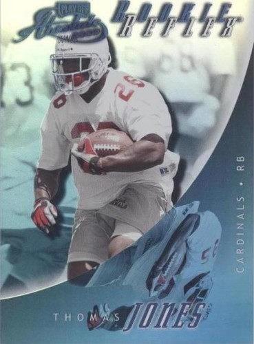 2000 Playoff Absolute Thomas Jones #RR 3