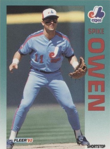 1992 Fleer - Spike Owen #488