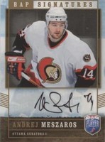 2006-07 Upper Deck Be a Player - Andrej Meszaros #MZ