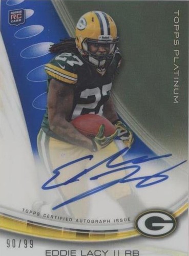 2013 Topps Platinum Eddie Lacy #A-EL