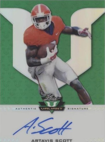 2017 Leaf Valiant Artavis Scott #BA-AS2