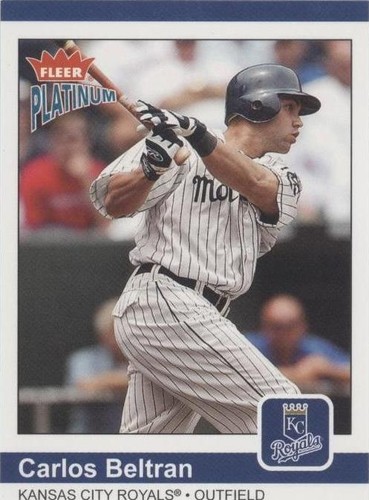 2004 Fleer Platinum - Carlos Beltran #86