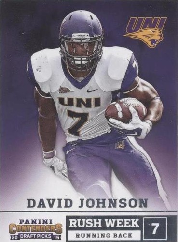 2015 Panini Contenders Draft Picks David Johnson #16