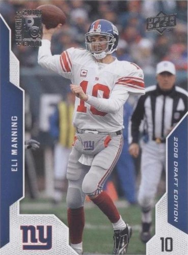2008 Upper Deck Draft Edition Eli Manning #168
