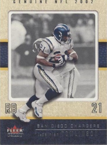 2002 Fleer Genuine LaDainian Tomlinson #60