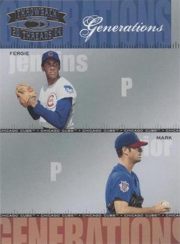 2004 Donruss Throwback Threads - Fergie Jenkins Mark Prior #G-6