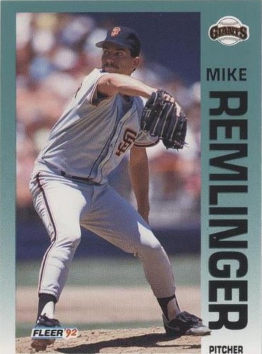 1992 Fleer - Mike Remlinger #646