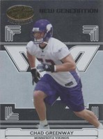 2006 Leaf Certified Materials Chad Greenway #187