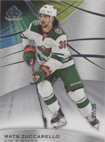 2019-20 Upper Deck SP Game Used - Mats Zuccarello #96