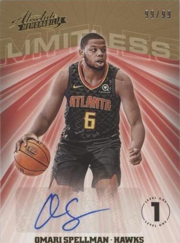 2018-19 Panini Absolute Memorabilia - Omari Spellman #LS-OSP
