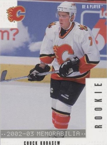 2002-03 In the Game Be A Player Memorabilia - Chuck Kobasew #278