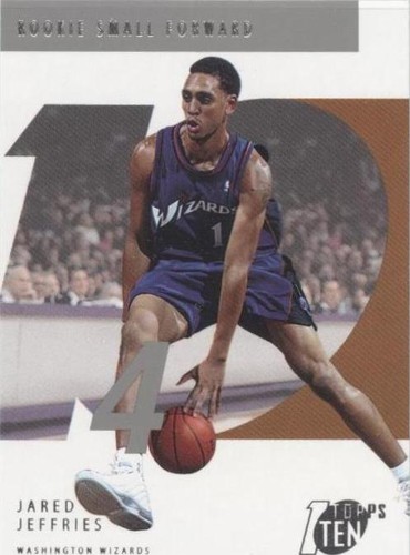 2002-03 Topps Ten - Jared Jeffries #134