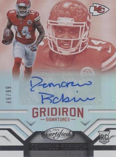 2016 Panini Certified Demarcus Robinson #GS-DR