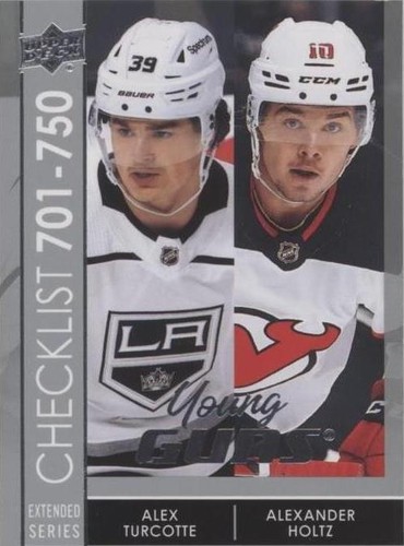 2021-22 Upper Deck Extended Series - Alex Turcotte Alexander Holtz #750