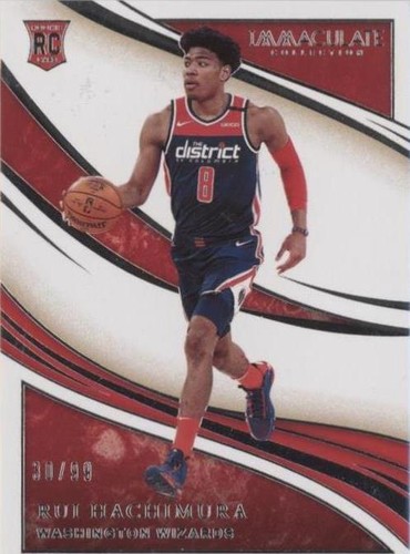 Rui Hachimura PSA 10 Auto 9 2019 Panini Immaculate