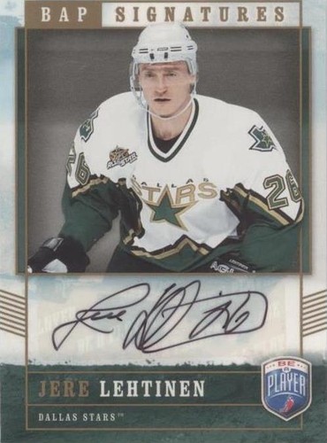 2006-07 Upper Deck Be a Player - Jere Lehtinen #JE