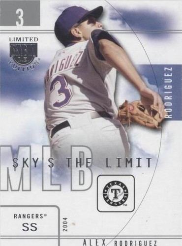 2004 Skybox Limited Edition - Alex Rodriguez #10 SL