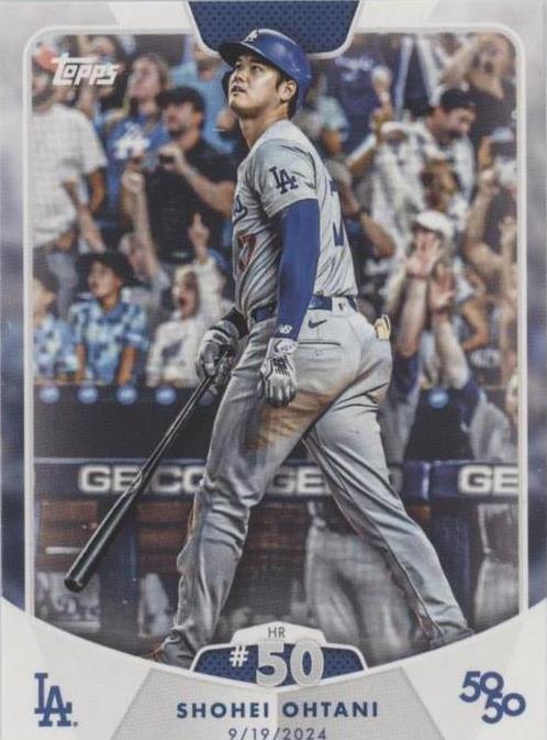 2024 Topps 50/50 Shohei Ohtani Baseball Checklist, Set Details