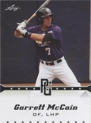 2013 Leaf Perfect Game Showcase - Garrett Mccain #112