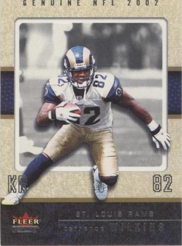 2002 Fleer Genuine Terrence Wilkins #101