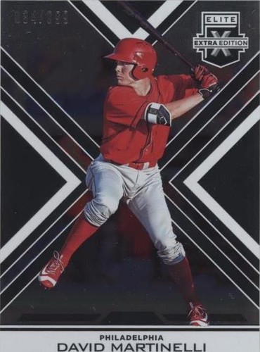 2016 Panini Elite Extra Edition - David Martinelli #120