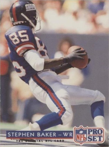 1992 Pro Set Stephen Baker #262