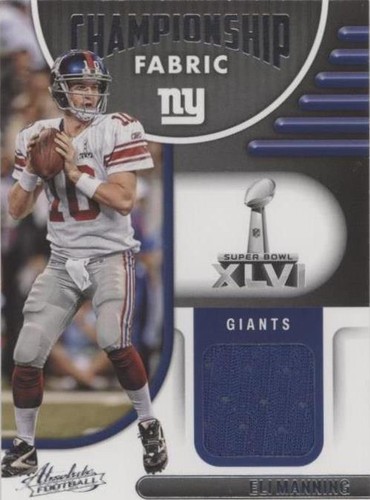 2022 Panini Absolute Eli Manning #CF-7