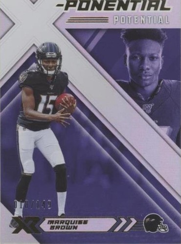 2019 Panini XR Marquise Brown #XPP-7