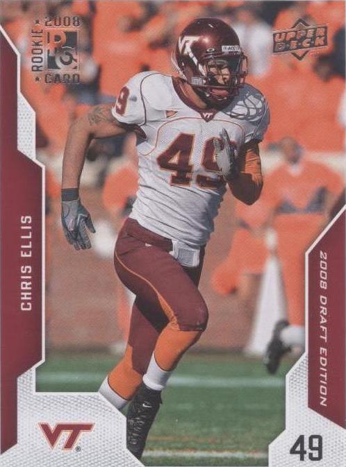 2008 Upper Deck Draft Edition Chris Ellis #16