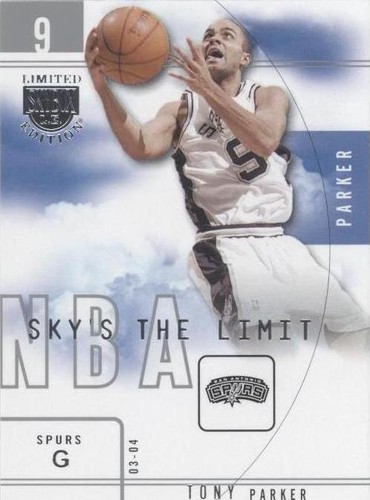2003-04 Skybox Limited Edition - Tony Parker #9 SL