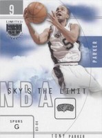 2003-04 Skybox Limited Edition - Tony Parker #9 SL