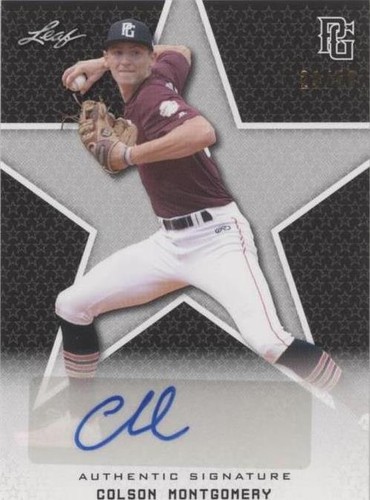2020 Leaf Perfect Game National Showcase - Colson Montgomery #BA-CM1