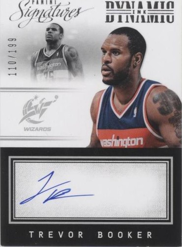 2013-14 Panini Signatures - Trevor Booker #18