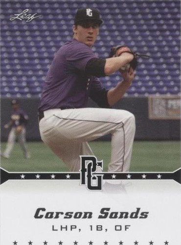 2013 Leaf Perfect Game Showcase - Carson Sands #226