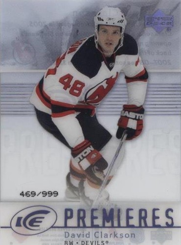 2007-08 Upper Deck Ice - David Clarkson #155