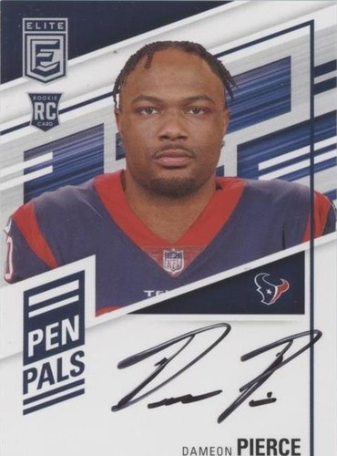 2022 Panini Donruss Elite Dameon Pierce #PP-DP