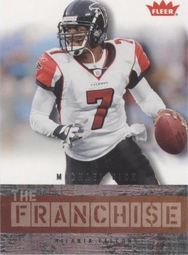 2006 Fleer Michael Vick #TF-MV