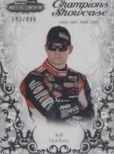 2012 Press Pass Showcase - Jeff Gordon #CH 2