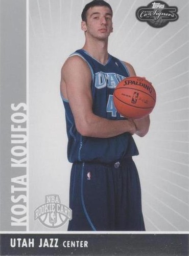 2008-09 Topps Co-Signers - Kosta Koufos #122